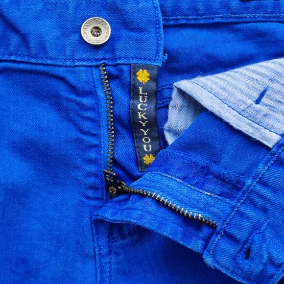 Lucky Brand Jeans Riley Short blue coloured women's size 4/27 - Picture 8 of 15